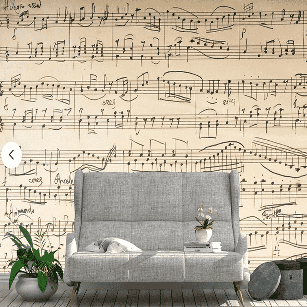 akustik duvar kağıdı acoustic wall paper ses emici uğultu alıcı duvar kağıdı