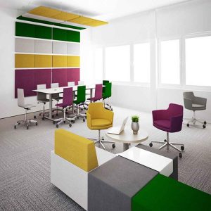 akustik keçe duvar panel panelleri ses emici malzemeler duvar ses panosu akustik perde ve keçe pano uğultu alıcı emer_10