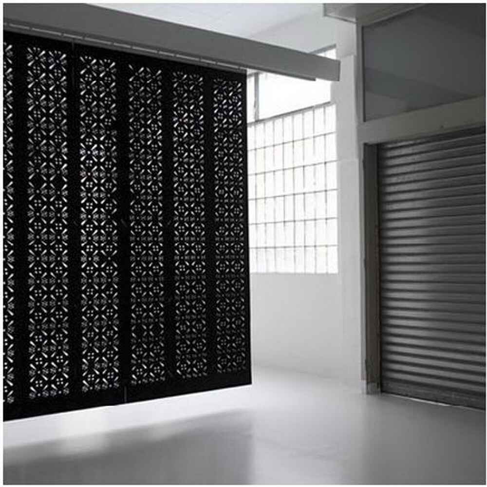 japon perde akustik ses emici panel perde panel blinds curtains felt blinds keçeden panel mekanik perde japon japan blinds_03