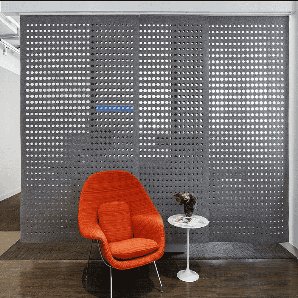 japon perde akustik ses emici panel perde panel blinds curtains felt blinds keçeden panel mekanik perde japon japan blinds_1