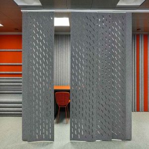 japon perde akustik ses emici panel perde panel blinds curtains felt blinds keçeden panel mekanik perde japon japan blinds_11