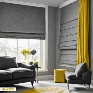 katlamalı akustik ses perdesi katlamalı perde folded acoustic blinds motorlu felt _05