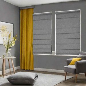 katlamalı akustik ses perdesi katlamalı perde folded acoustic blinds motorlu felt _10