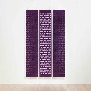 katlamalı akustik ses perdesi katlamalı perde folded acoustic blinds motorlu felt _7