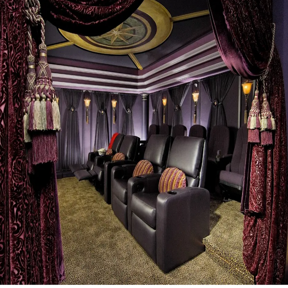 sinema odası akustik perde izalasyon emici uğultu mükemmel ses kontrol film odası movie room acoustic akustik oda kadife termal akustik kumaş_1